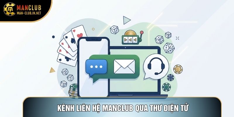 Kênh liên hệ Manclub qua thư điện tử